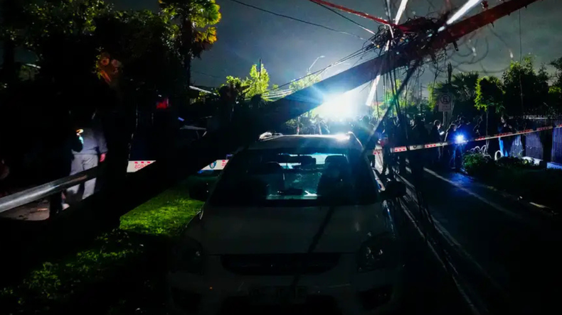 El tornado destuyó casi 100 casas en la zona de OHiggins.