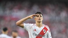 Pablo Solari y un golazo que hizo delirar al Monumental. Pablo Solari y un golazo que hizo delirar al Monumental.