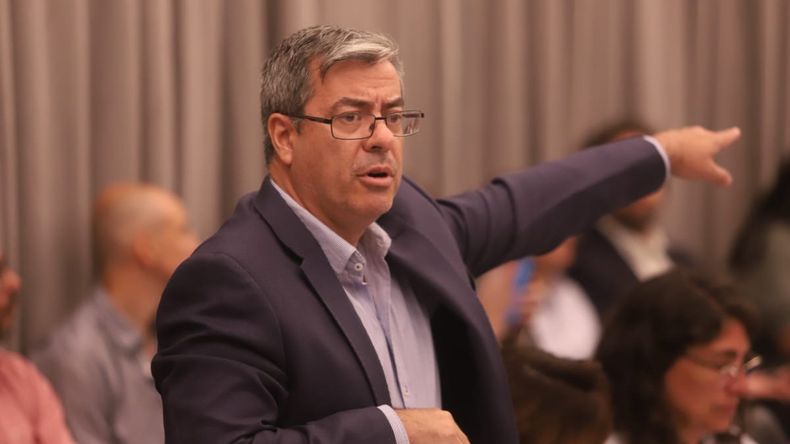 El presidente de la bancada de Unión por la Patria, Germán Martínez. El presidente de la bancada de Unión por la Patria, Germán Martínez.