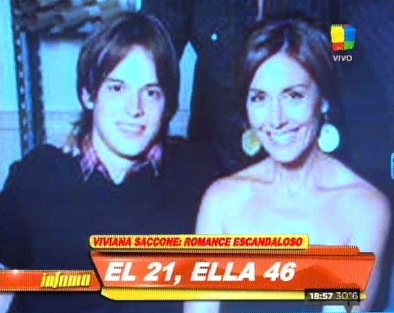 La Foto Más Escandalosa Del Romance De Viviana Saccone Con Un Actor 25 Años Más Joven 4107