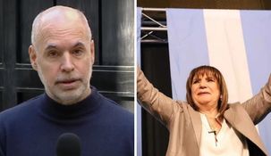 Horacio Rodríguez Larreta y Patricia Bullrich.
