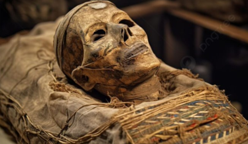 Los restos humanos encontrados cerca del mausoleo del Aga Khan