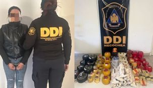 La mujer compró quesos con transferencias truchas durante cuatro meses y fue detenida.