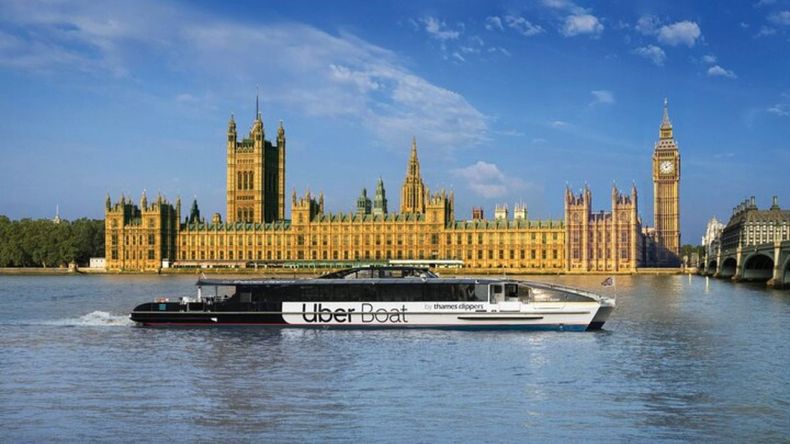 Uber Boat estará disponible en Argentina desde el 9 de diciembre.