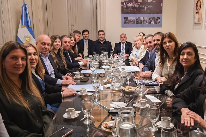 Los diputados y senadores del PRO se reunieron este jueves.