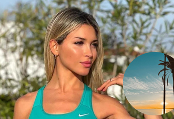 Desde una playa paradisíaca marcó tendencia con uno de los looks más elegidos por las famosas.