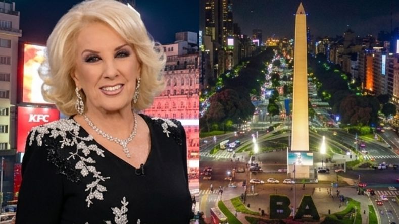 Mirtha Legrand tenía apenas 9 años cuando sus padres la llevaron a presenciar el nacimiento del gigante de piedra.