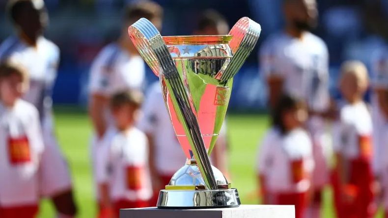 El trofeo de la Major League Soccer.&nbsp;