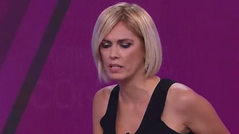 Viviana Canosa y un nuevo episodio de violencia al aire.