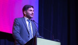 El gobernador de Santa Fe, Maximiliano Pullaro.