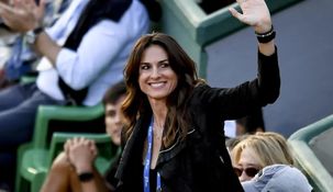Gabriela Sabatini, presente en el Argentina Open.