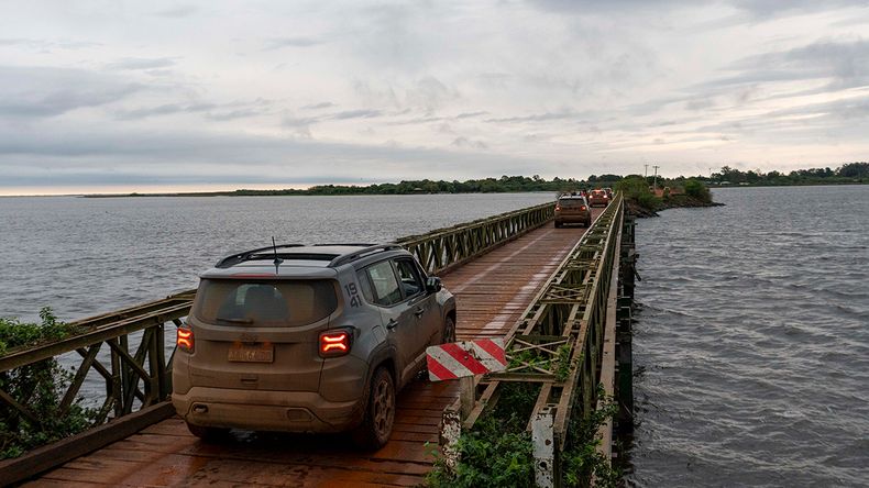 Llegada al Parque Nacional Iberá.&nbsp;