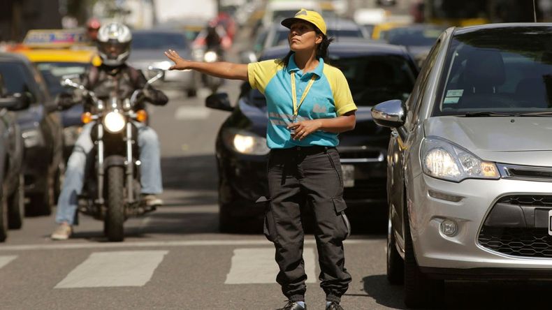 Cortes de tránsito en la Ciudad de Buenos Aires. 