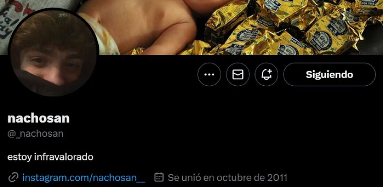 Nachosan es un reconocido influencer en redes sociales.