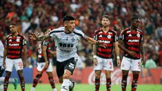 José Florentín marcó el segundo de Central Córdoba frente a Flamengo. José Florentín marcó el segundo de Central Córdoba frente a Flamengo.