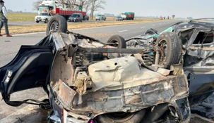 El choque dejó un saldo de tres muertes.