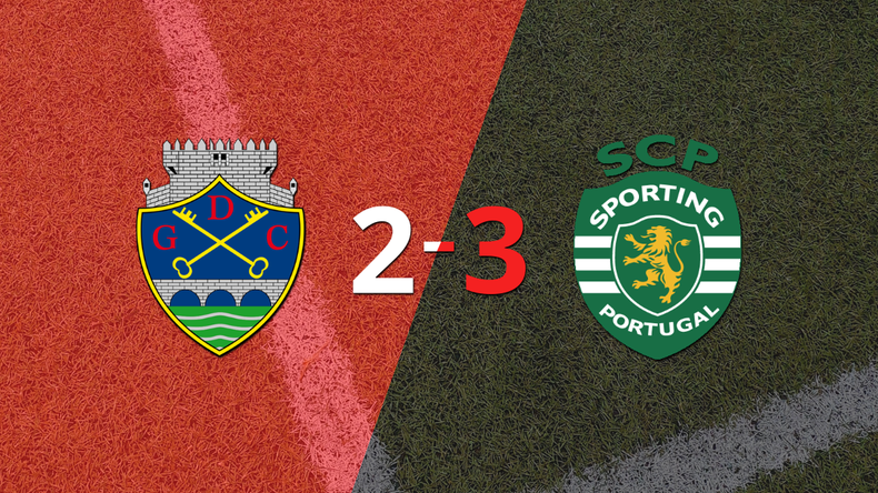 Pedro Gonçalves anota doblete en la victoria por 3 a 2 de Sporting Lisboa sobre Chaves