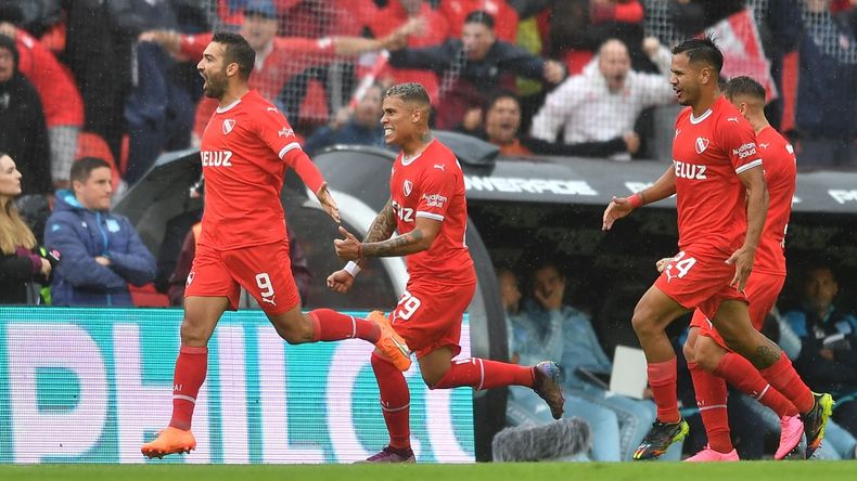 Cauteruccio metió el 1 a 0 para Independiente ante Racing