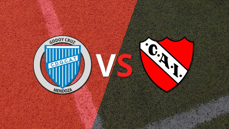 Godoy Cruz logra 3 puntos al vencer de local a Independiente 2-1