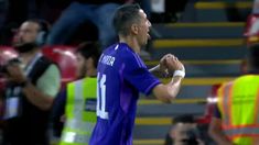 Di María puso el 2-0 tras un centro de Acuña. Di María puso el 2-0 tras un centro de Acuña.