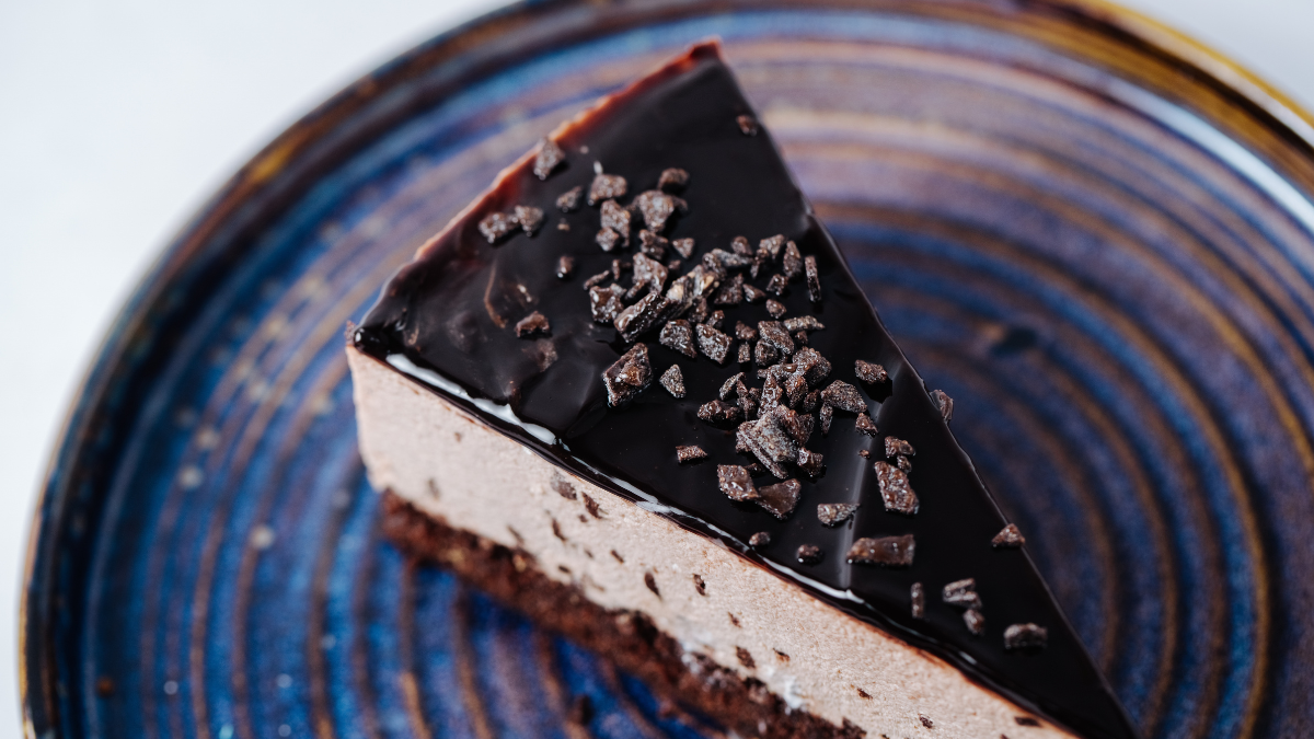 Cómo hacer una tarta de queso con chocolate en una freidora de aire