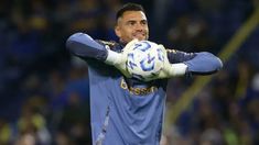Sergio Romero en Boca. Sergio Romero en Boca.