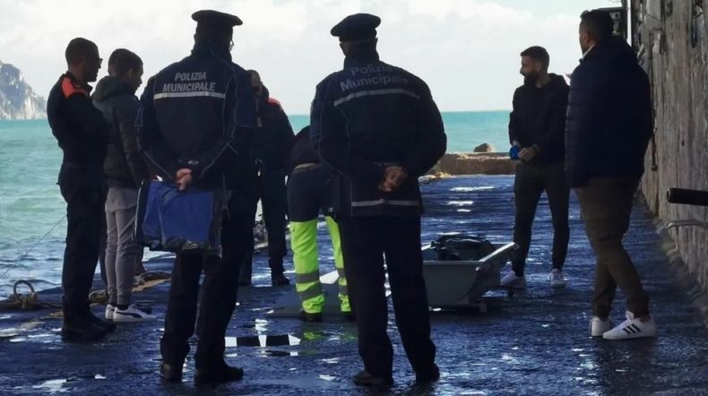 La turista argentina murió tras ser aplastada por una ola.