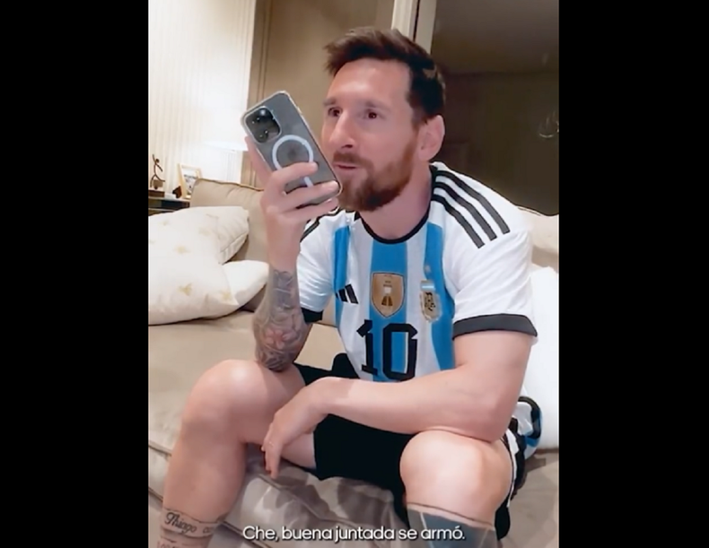 Mundial Qatar 2022: el video de Adidas en el Messi y Bizarrap que se volvió viral