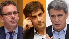 Sandleris, Lacunza y Prat Gay, apuntados por el Gobierno. Sandleris, Lacunza y Prat Gay, apuntados por el Gobierno.