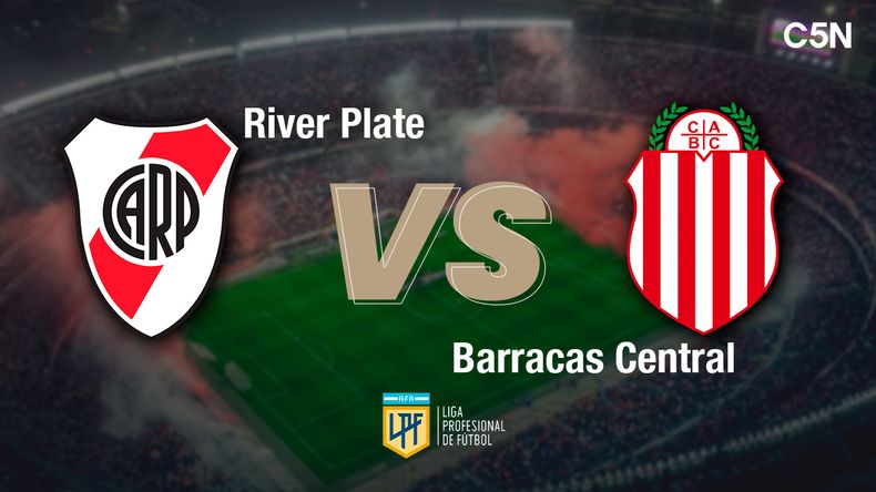 River recibe a Barracas Central.