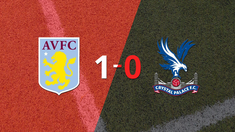 aston villa derroto en casa 1-0 a crystal palace