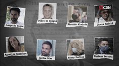 Los ocho imputados por la muerte de Diego Maradona. Los ocho imputados por la muerte de Diego Maradona.