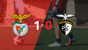 Portimonense no pudo en su visita a Benfica y cayó 1-0