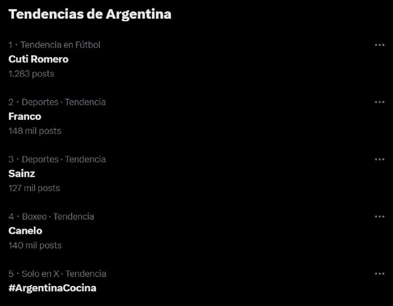 #ArgentinaCocina, entre lo más buscado del día en redes sociales.