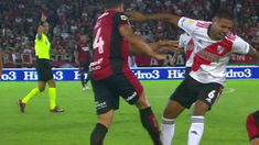 El momento exacto en que se lesiona David Martínez El momento exacto en que se lesiona David Martínez