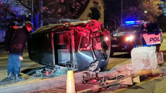 Resultó ileso y se recortó a metros de donde ocurrió el siniestro. Resultó ileso y se recortó a metros de donde ocurrió el siniestro.