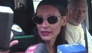 Pampita prefirió no dar detalles del robo en su casa mientras trabajaba en el exterior.