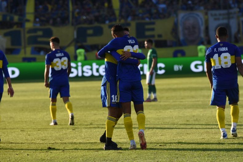 Boca le ganó a Ferro con un gol de Villa.