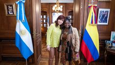 Cristina Fernández de Kirchner se reunió con su par electa de Colombia. Cristina Fernández de Kirchner se reunió con su par electa de Colombia.