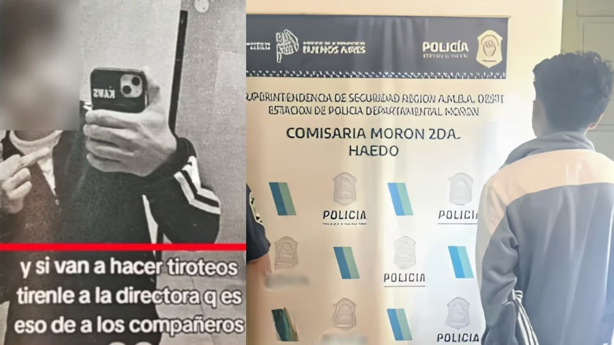 Morón: un adolescente de 14 años amenazó a la directora de su colegio y terminó procesado