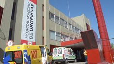 La mujer llegó a la guardia con un traumatismo de cráneo.
