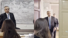 Alberto Fernandez dio clases en la UBA&nbsp;