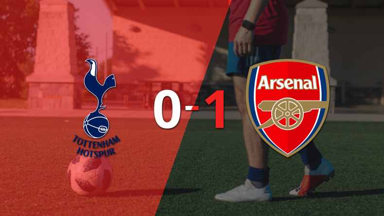 Arsenal se impuso 1-0 en el Derbi del norte de Londres ante Tottenham