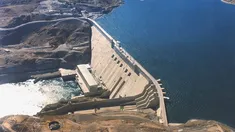 Una de las represas del Comahue.