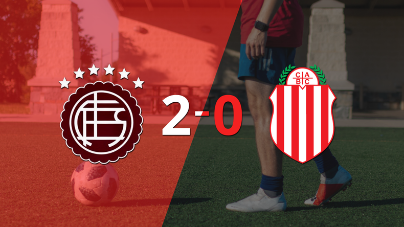 Con dos goles, Lanús se impuso a Barracas Central en la Fortaleza