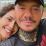 Milett y Tinelli, separados. Milett y Tinelli, separados.