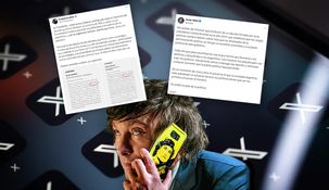 Milei empieza a ser víctima de la sobreutilización de sus redes sociales. Milei empieza a ser víctima de la sobreutilización de sus redes sociales.