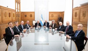 La reunión fue en Casa Rosada. La reunión fue en Casa Rosada.