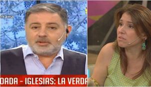 Escuchá la conversación telefónica entre Fabián Doman y Fernanda Iglesias tras la suspensión: Si vas vos, yo no voy Escuchá la conversación telefónica entre Fabián Doman y Fernanda Iglesias tras la suspensión: Si vas vos, yo no voy