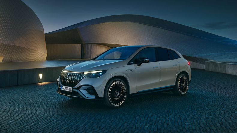 Esta es la versión deportiva AMG del EQE